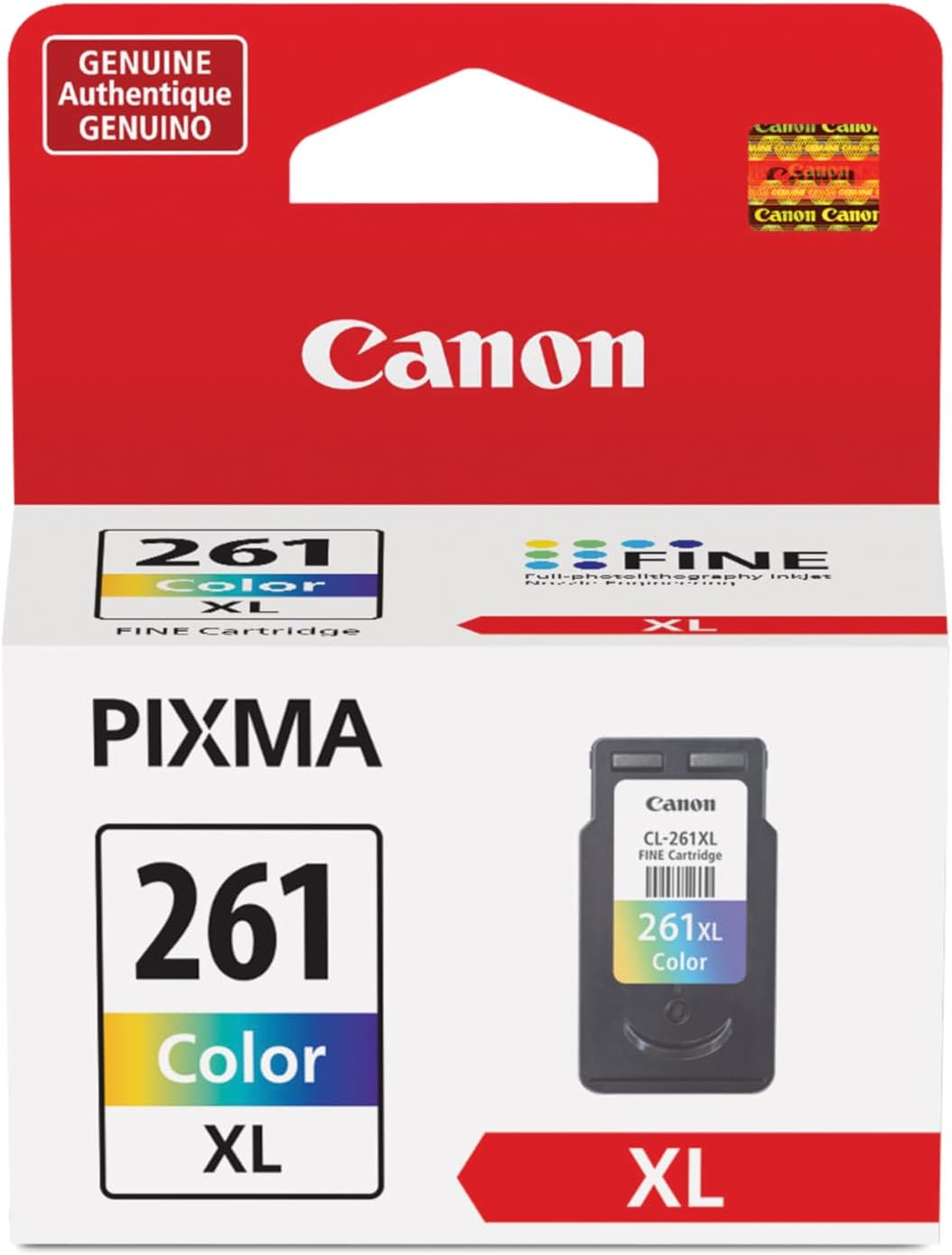 Canon CL-261 XL Color Ink Cartridge Genuine