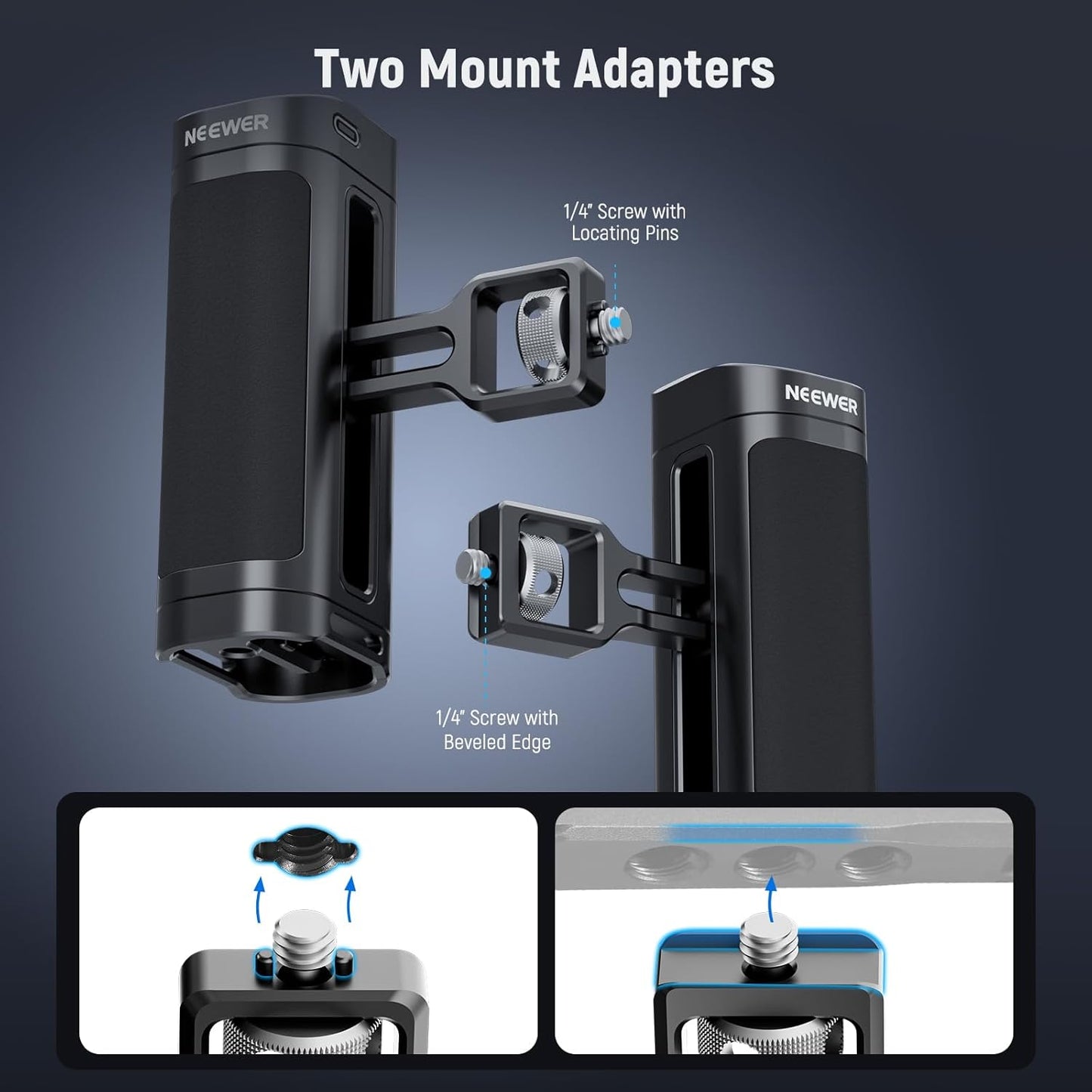 Neewer 10102880 Smartphone Cage Grip with Wireless Remote