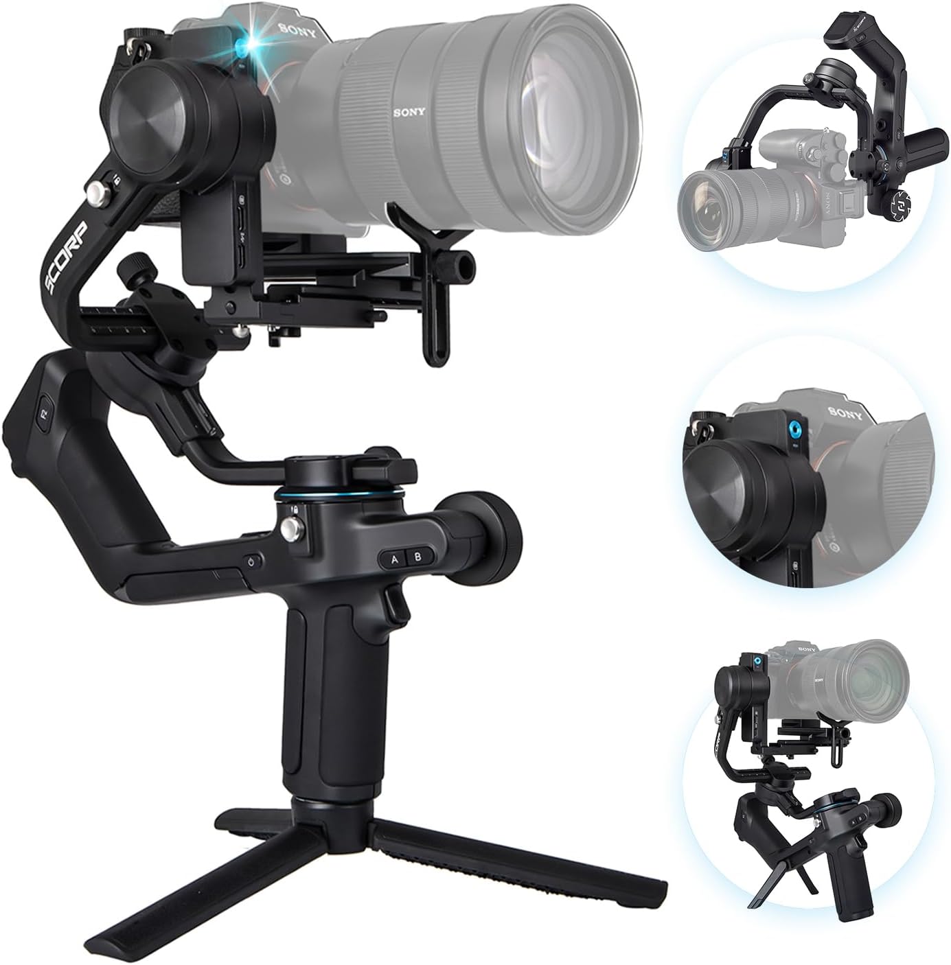 FeiyuTech PN-54T7-801Z SCORP 2 AI Camera Stabilizer