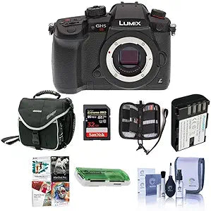 Panasonic DC-GH5s Lumix 4K Mirrorless Camera Body Bundle