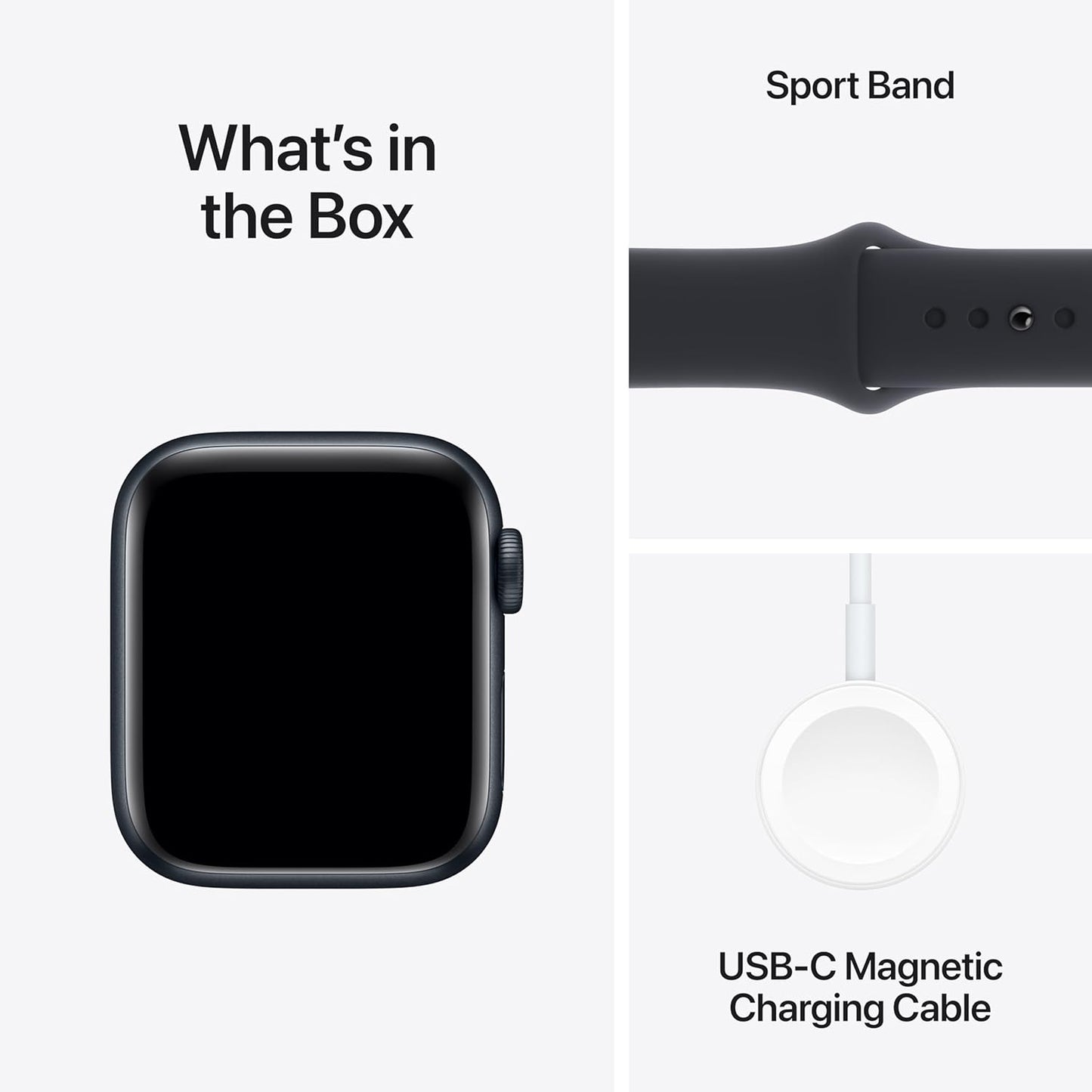 Apple Watch SE GPS 40mm Midnight Aluminum Case