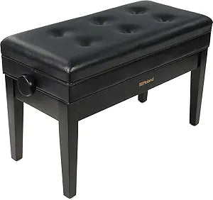 Roland RPB-D400BK-US Black Piano Bench with Storage — main product image