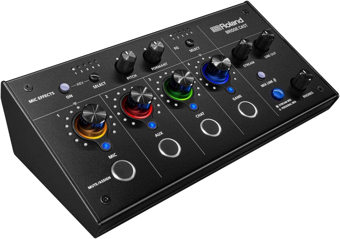 Roland BRIDGE CAST Dual Bus Gaming Mixer USB Interface