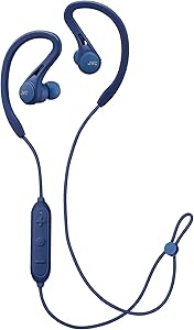 JVC HA-EC25WA Sports Wireless Sweatproof Earbuds Blue — main product image