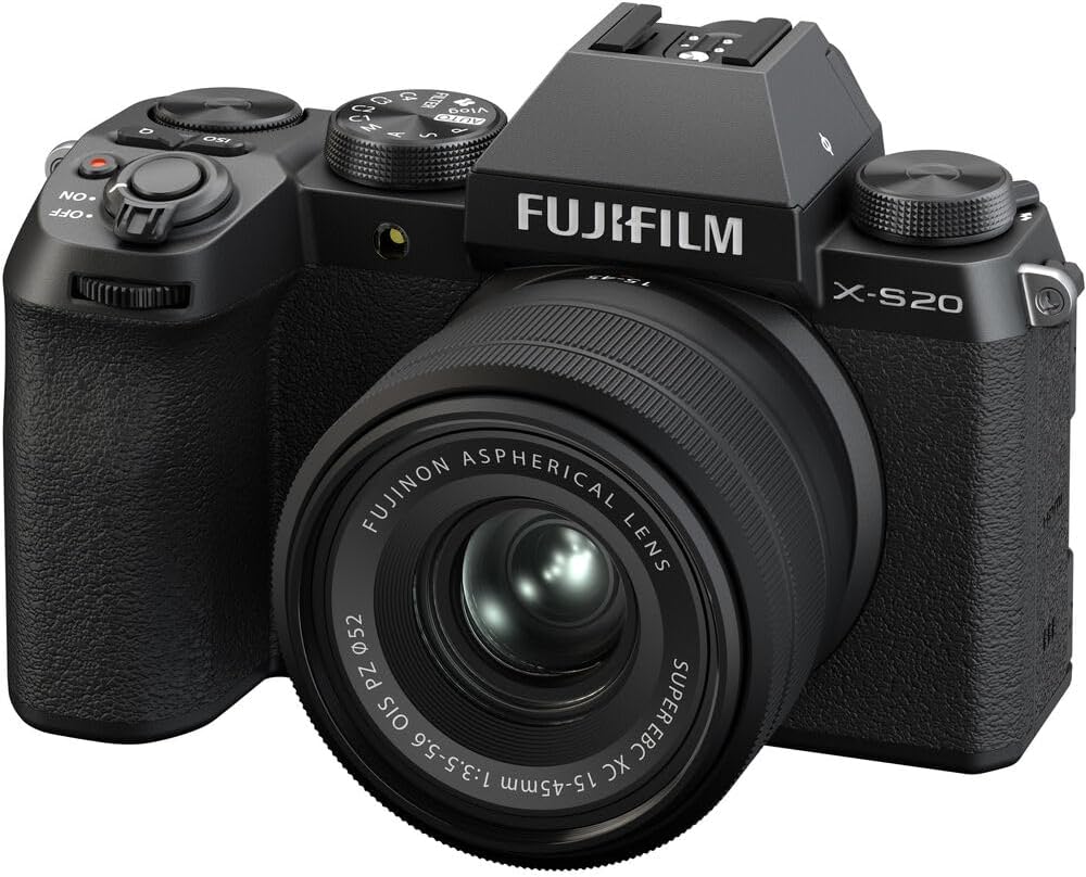 Fujifilm X-S20 15-45mm Lens Vlogging Camera Kit