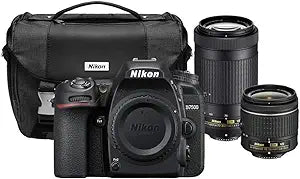 Nikon CRTE1NKD7500X2LN D7500 DSLR Lens Kit (Renewed)