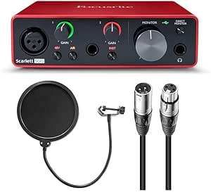 Focusrite Scarlett Solo 3rd Gen Audio Interface Bundle