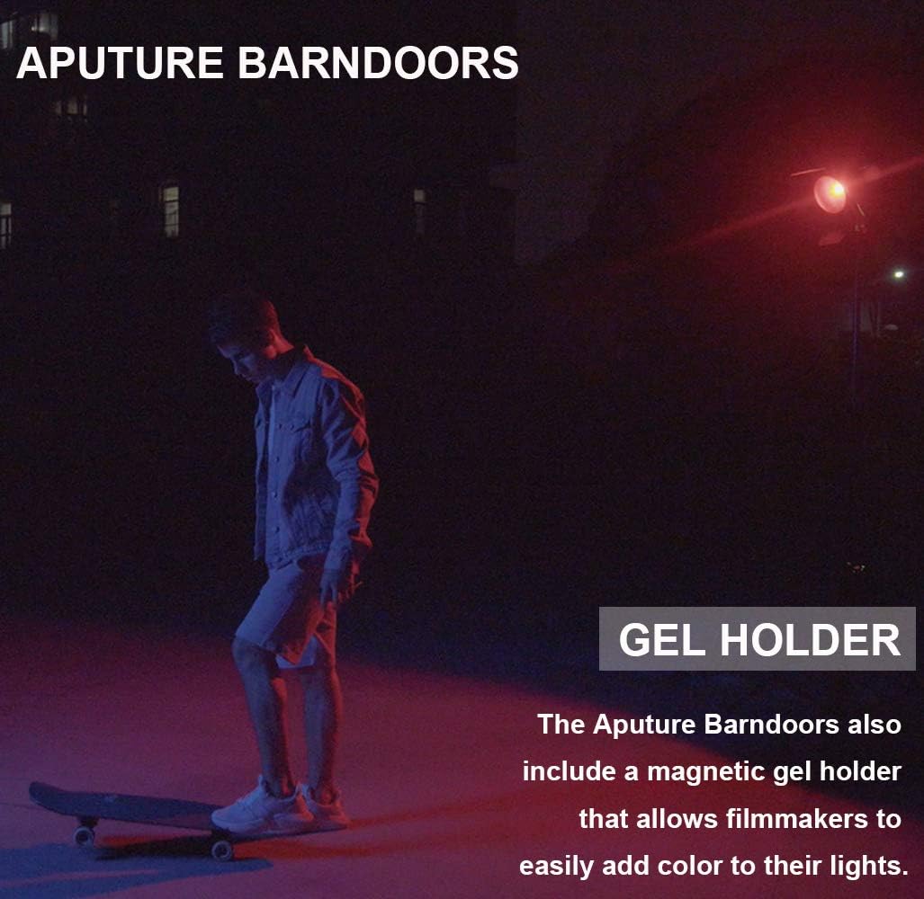 Aputure Barndoors Bowens Mount Lighting Modifier Kit