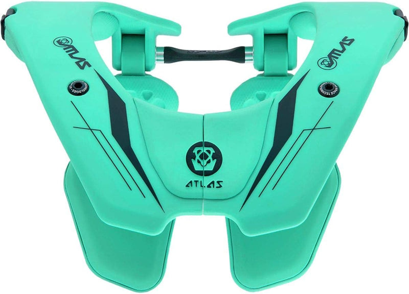 Atlas AT4-18-000 Youth Tyke Neck Brace Aqua — main product image