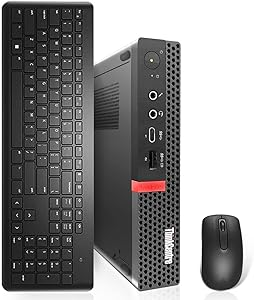 Lenovo M920q Tiny PC: i5-8th Gen, 16GB RAM, 512GB SSD + 1TB SSD — main product image
