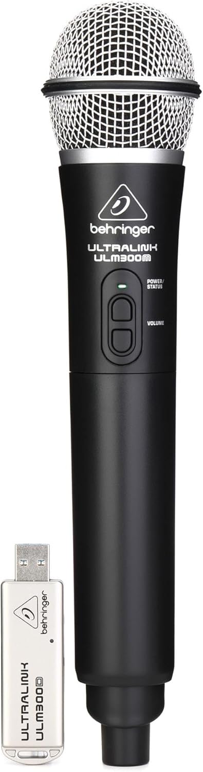 Behringer ULM300USB 2.4 GHz Wireless Handheld Microphone System