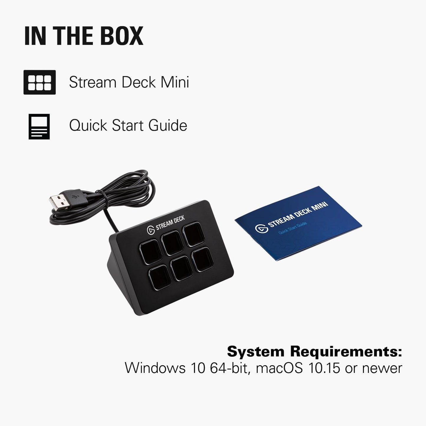 Elgato 10GAI9901 Stream Deck Mini Zoom Teams Controller