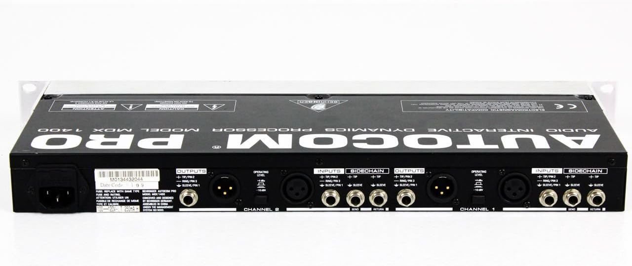 Behringer MDX1400 Autocom Pro Compressor Limiter