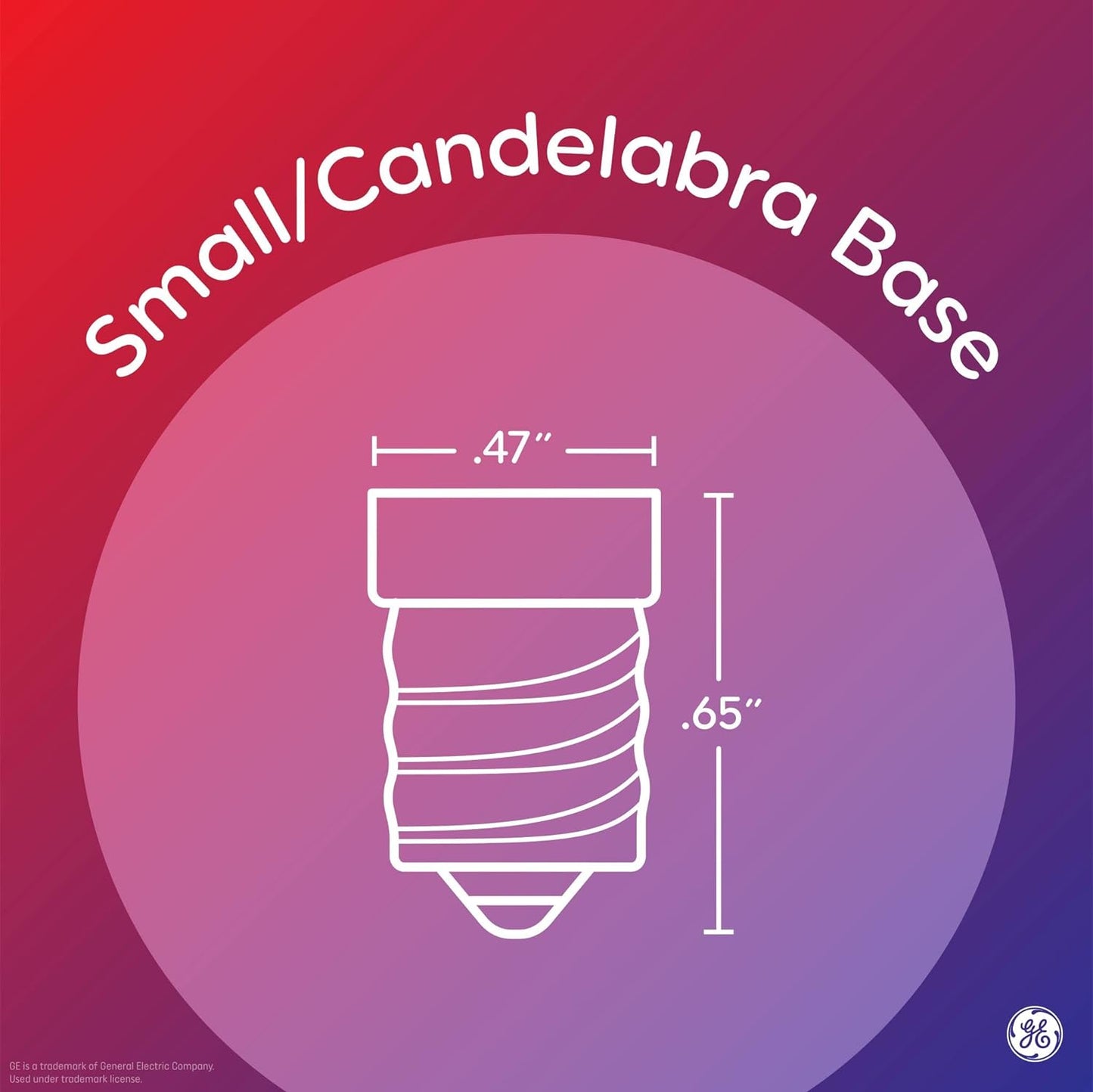GE 31755 Relax LED G16.5 Globe Bulbs Soft White 2-Pack