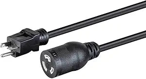 Monoprice 135064 2ft Locking Extension Cord - Heavy Duty