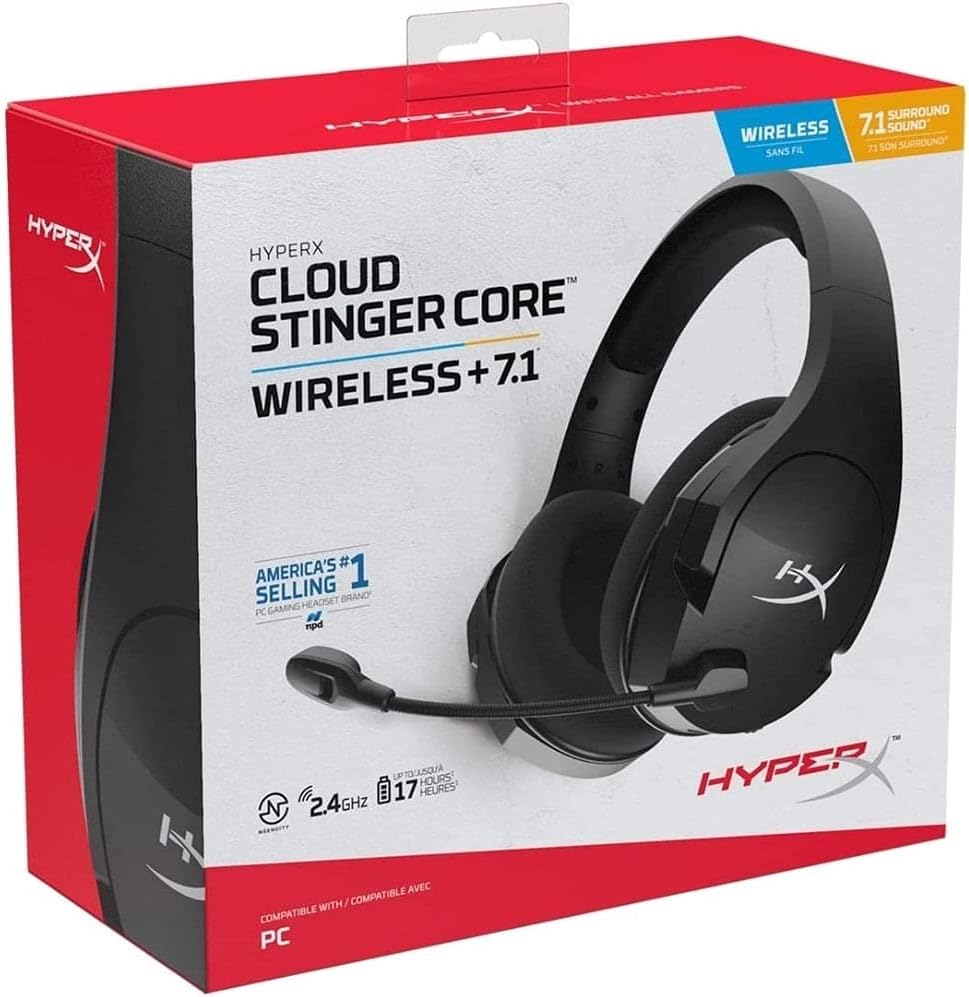 HyperX 4P4F0AA Cloud Stinger Core Wireless Gaming Headset
