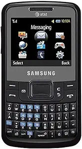 Samsung A177 Unlocked QWERTY Keyboard Phone Black