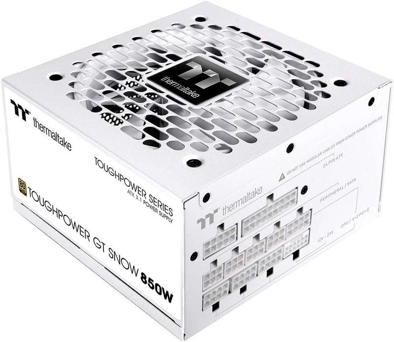 Thermaltake TPD-850AH2FXG-3 850W Snow White ATX 3.1 Power Supply — main product image