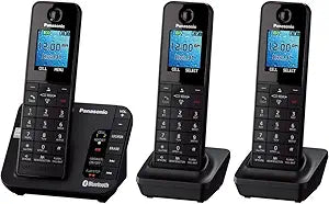 Panasonic KXTGH263B Link2Cell Bluetooth Phone - 3 Handsets