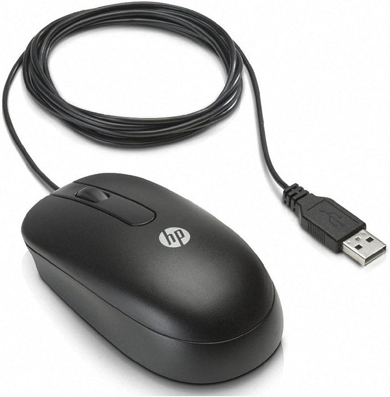 HP BC67094 Genuine USB 2-Button Optical Mouse - Wired — main product image