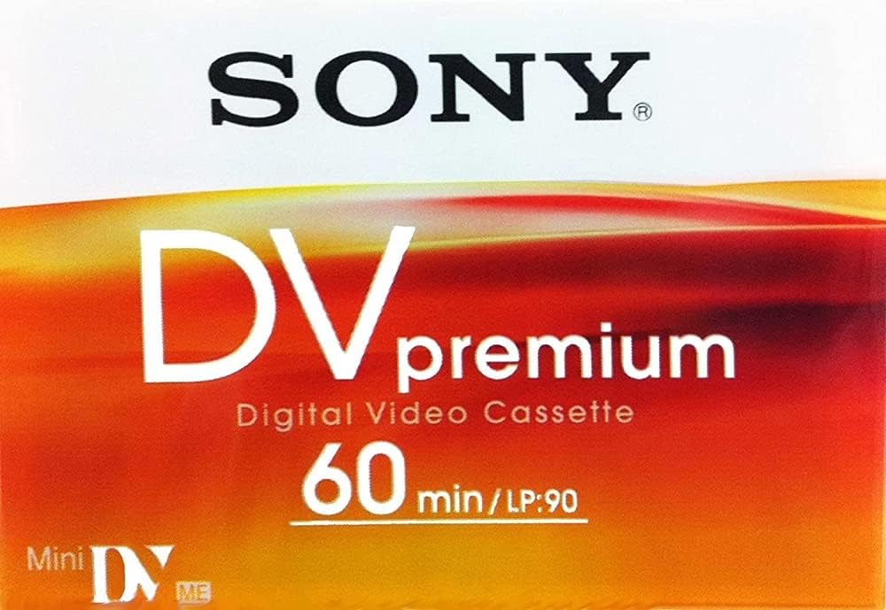 Sony 4332073682 DVM60PRL Premium MiniDV Cassette Tape