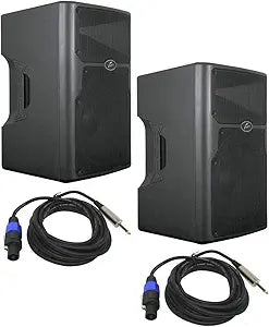 Peavey PEAVEY-PACKAGE-441 PVX15 Pro Audio DJ Speakers Cables