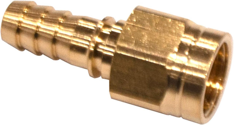 Miller 166571 Coolant Barbed Fitting 3/8 Tbg 5/8-18 Female — main product image