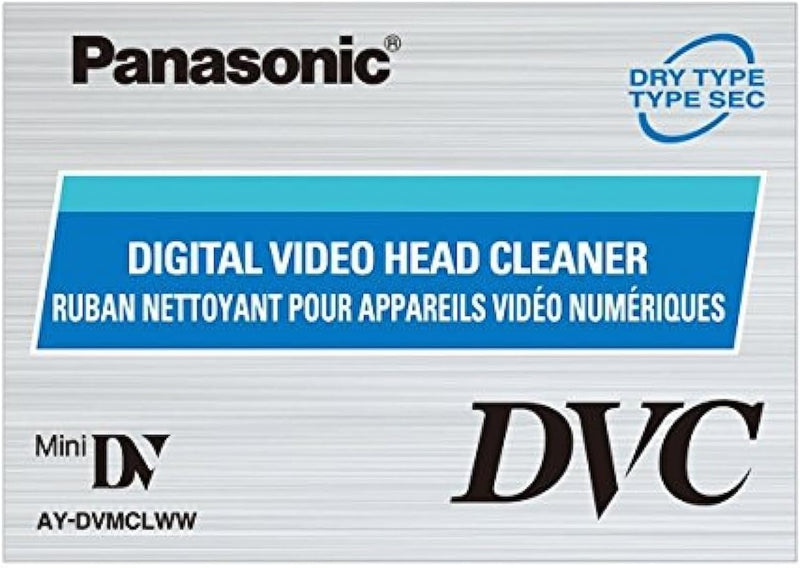 Panasonic AY-DVMCLWW Mini DV Camcorder Head Cleaner — main product image