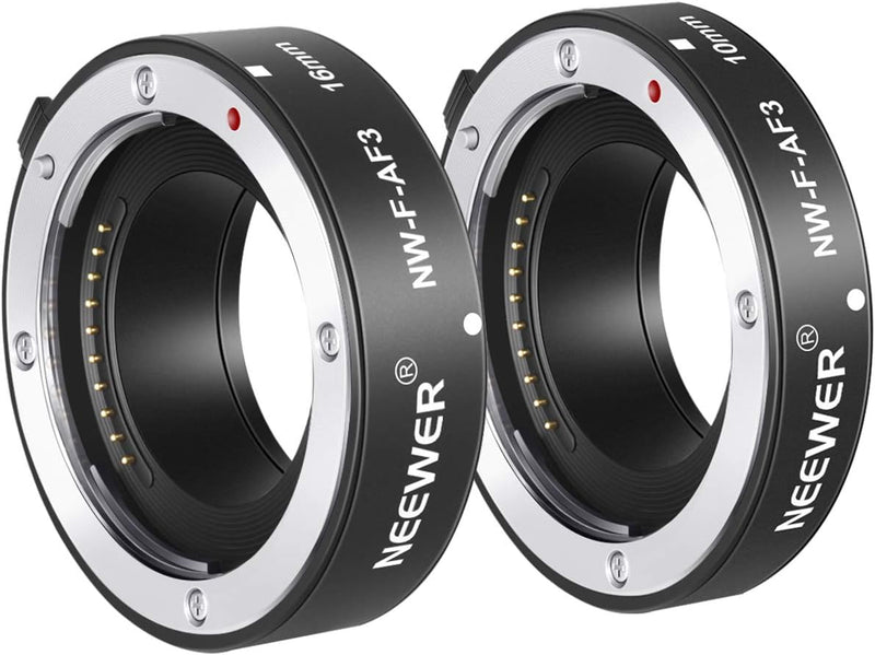 Neewer 10097596 Macro Extension Tube Set for Fujifilm X-Mount — main product image