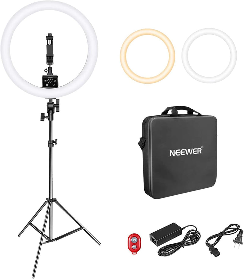 Neewer 10095811 16-inch LED Ring Light APP Control — main product image