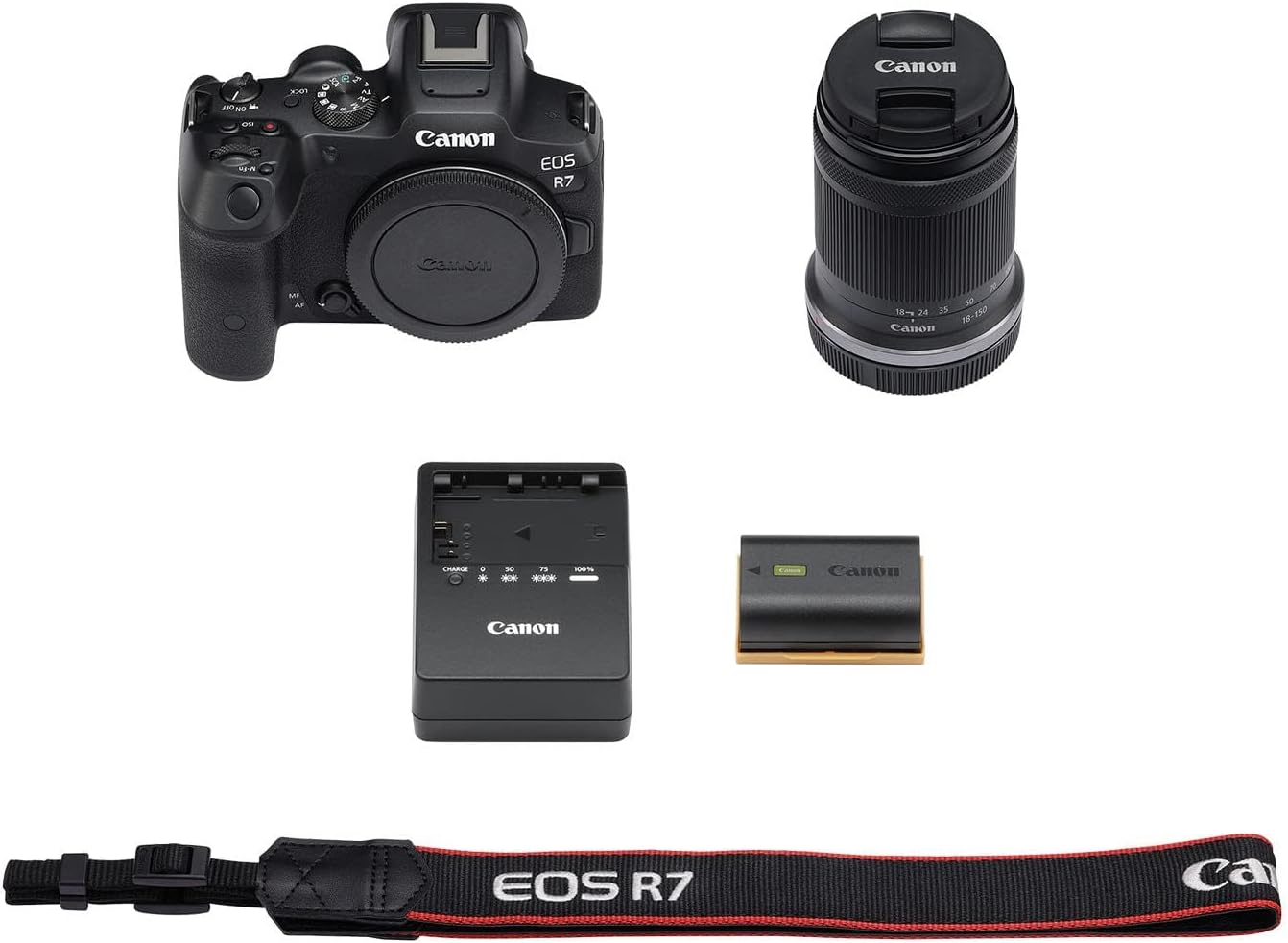 Canon 5137C009 EOS R7 Mirrorless Camera 18-150mm Kit