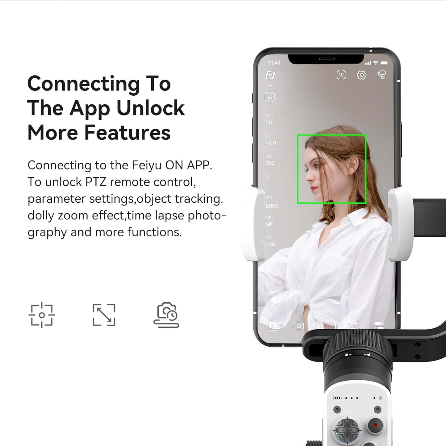 FeiyuTech Gimbal Stabilizer 3-Axis for Smartphones