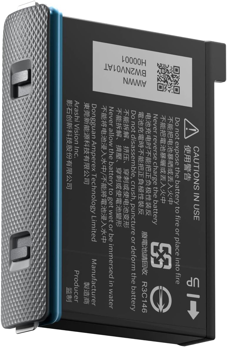 Insta360 CINAQBT/A X3 Battery, 1800mAh Replacement