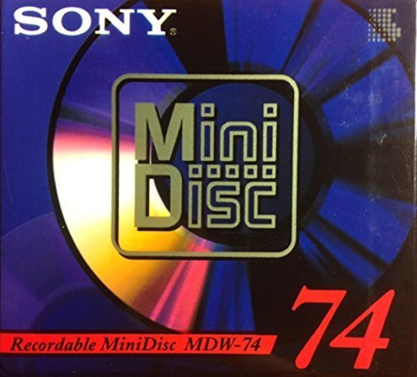 Sony MDW-74A ES Recordable MiniDisc - 74-Minute