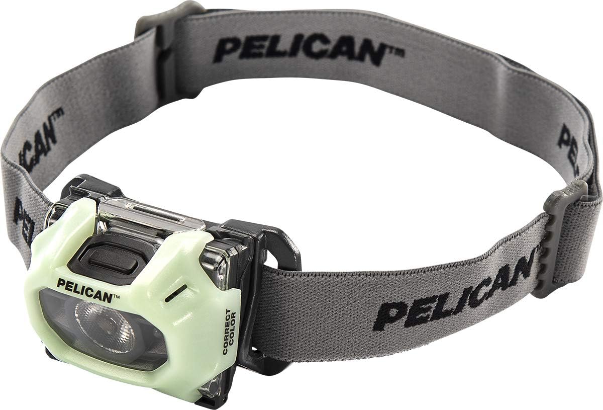 Pelican 2750C LED Headlamp Photo Luminescent Body