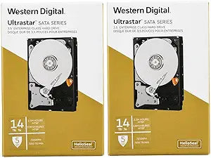 Western Digital Ultrastar 14TB SATA Data Center HDD 2-Pack
