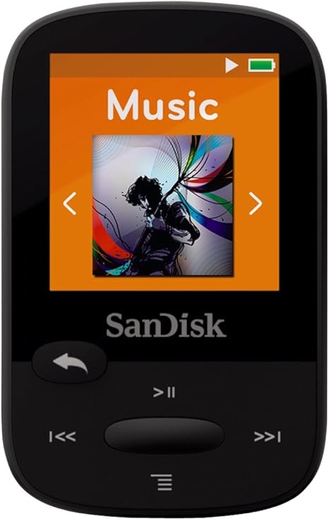 SanDisk SDMX24-004G-G46K Clip Sport 4GB MP3 Player — main product image