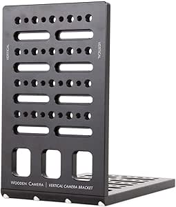 Wooden Camera Bracket Vertical L-Bracket CNC Aluminum