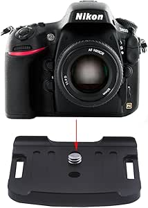 Neewer 10073083 1/4" Quick Release Plate Arca-Swiss Clamp