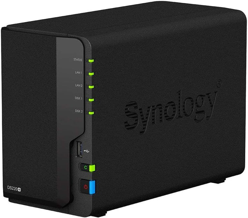 Synology DS220+ 2-Bay NAS DiskStation (Diskless) — main product image