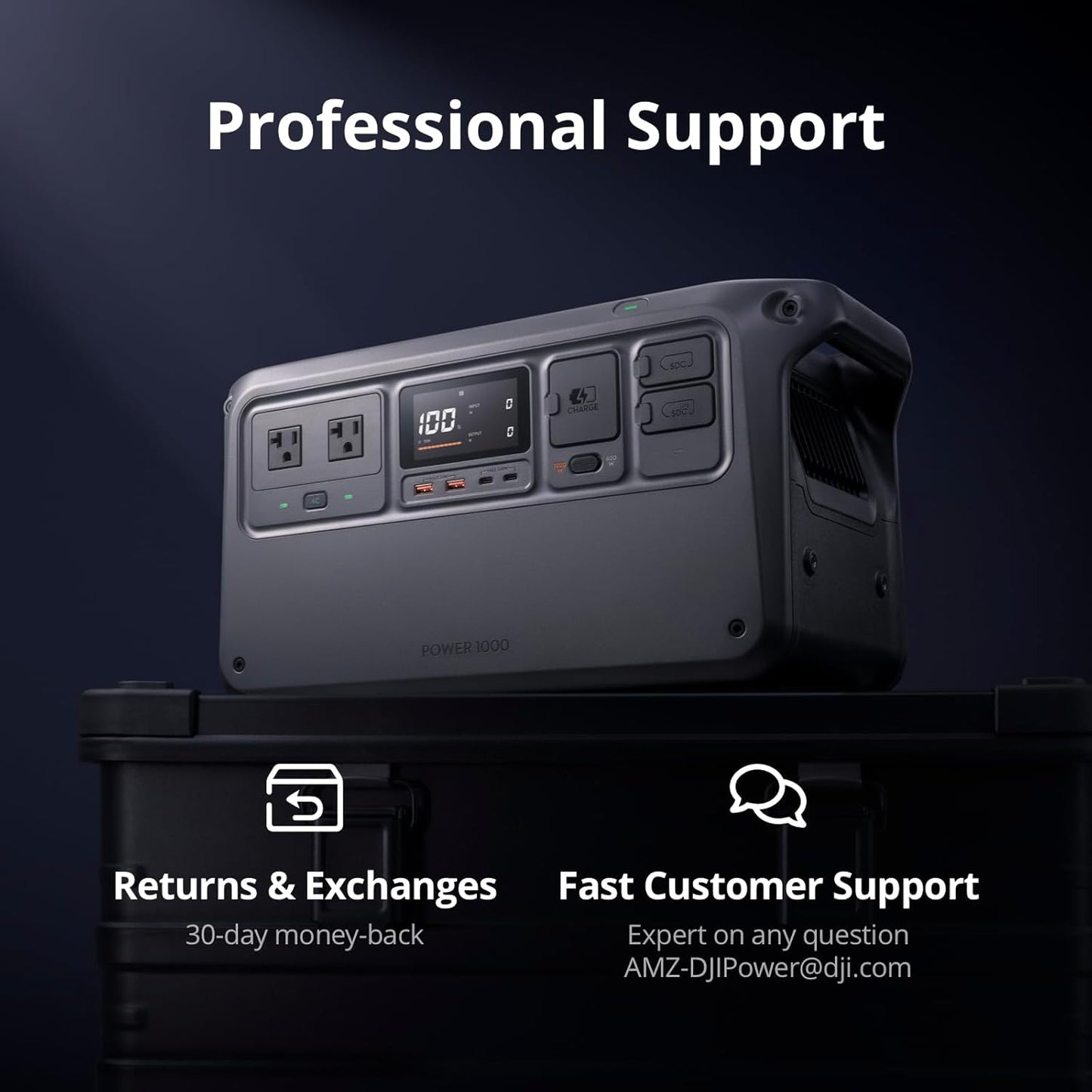 DJI DJI Power 1000 1024Wh Portable Power Station - 2200W Output