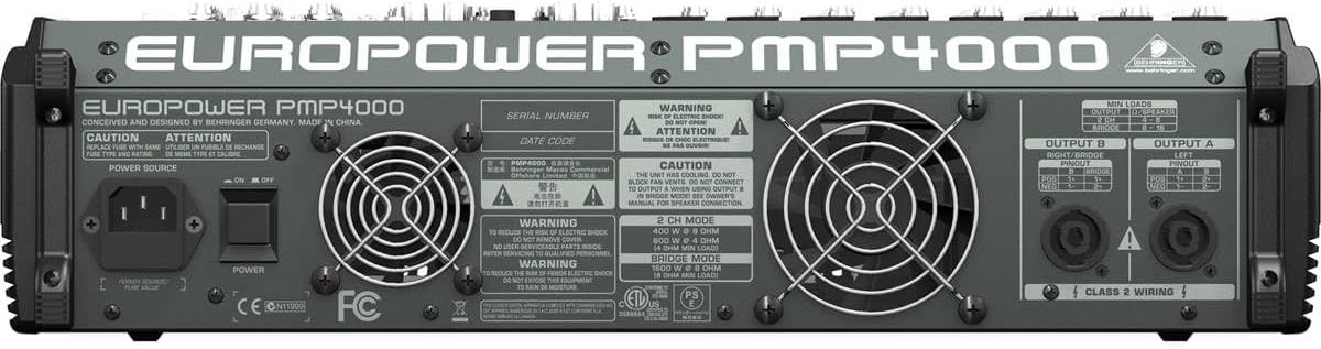 Behringer PMP4000 Europower 1600W Powered Mixer