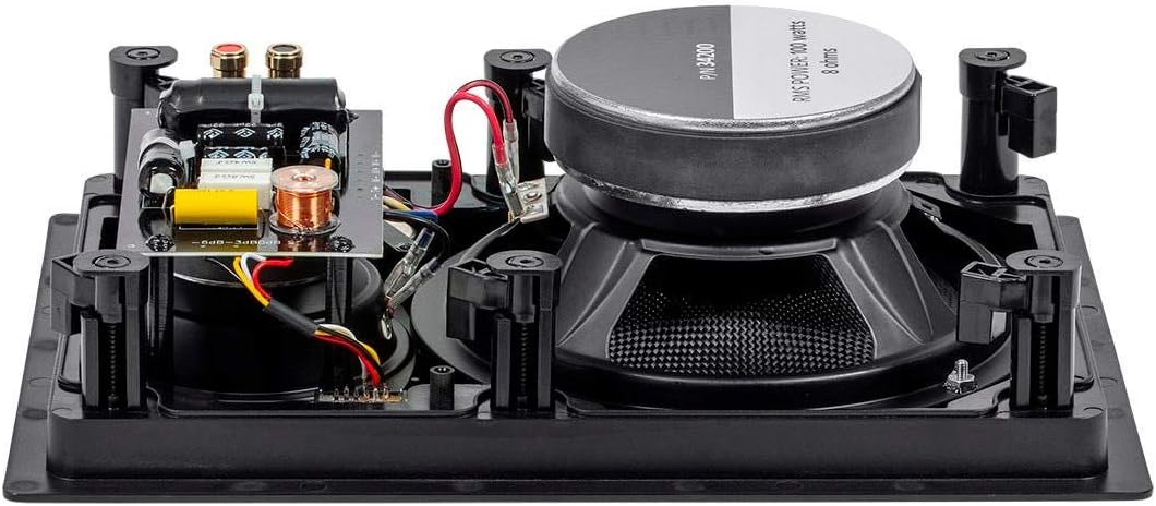 Monoprice 134200 8-Inch Carbon Fiber In-Wall Speakers