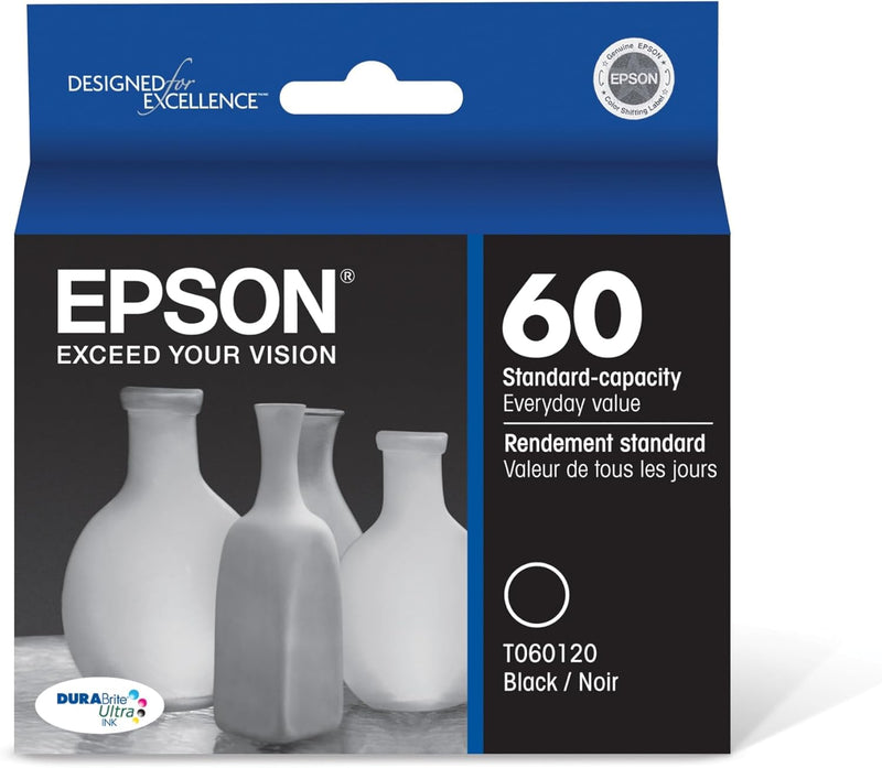 Epson T060120-S Black DURABrite Ultra Standard Ink Cartridge — main product image