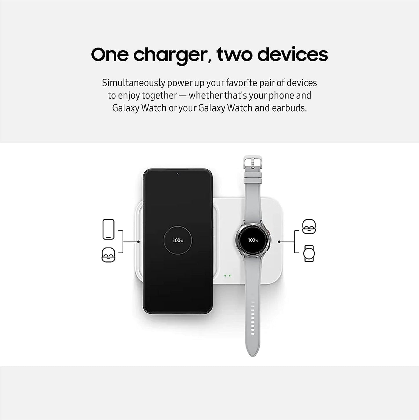 Samsung UV Cleanser Electronics Device - USB-C Charging Duo