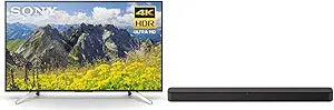 Sony X750F 55-Inch 4K UHD Smart TV with Sound Bar — main product image