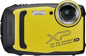 Fujifilm XP140 Yellow Waterproof Shockproof Digital Camera — main product image