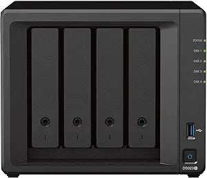 Synology DS923+ NAS Ryzen CPU 32GB 40TB HDD 1TB SSD — main product image