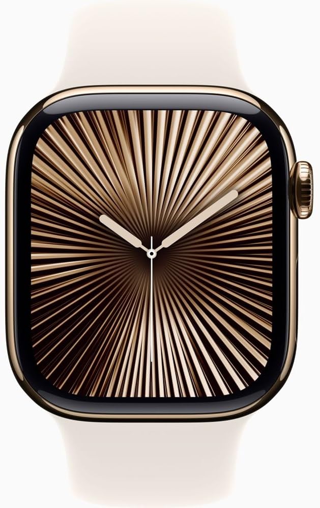 Apple A3001 Watch Series 10 42mm Gold Titanium Renewed