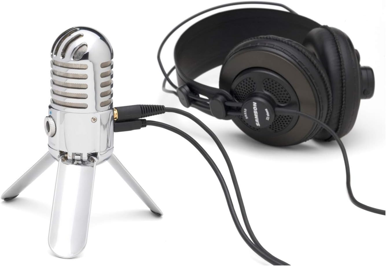 Samson SAMTR Meteor USB Studio Microphone Silver